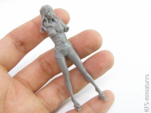 70mm SAS Girl - Valkiria Miniatures