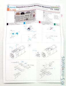 1/48 Sopwith F.1 Camel (Bentley)- Weekend - Eduard