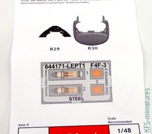 1/48 F4F Wildcat - Eduard - dodatki