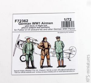 1/72 German WWI Airmen - CMK