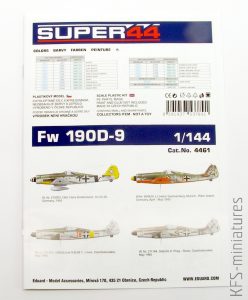 1/144 Fw 190D-9 - Eduard