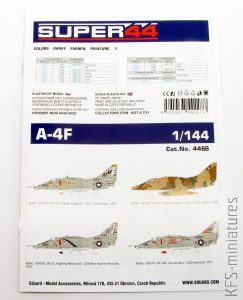 1/144 A-4F - Eduard