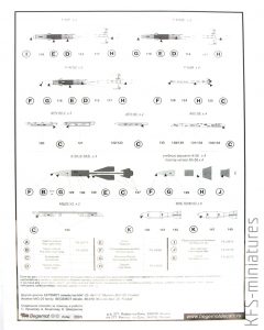 1/48 MiG-25 Foxbat Stencils - Begemot