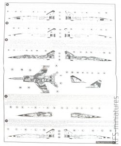 1/48 MiG-25 Foxbat - Decals - Begemot