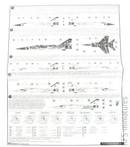 1/48 MiG-25 Foxbat - Decals - Begemot
