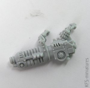 28mm Mechanic Adept Eradicator With Plasma Cannon - Grim Skull