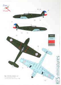 Royal Emils - Me 109 in Yugoslav service - Exotic Decals