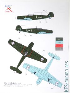 Royal Emils - Me 109 in Yugoslav service - Exotic Decals