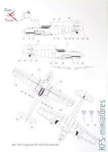 Royal Emils - Me 109 in Yugoslav service - Exotic Decals