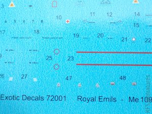 Royal Emils - Me 109 in Yugoslav service - Exotic Decals