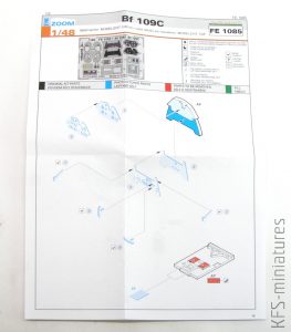1/48 Messerschmitt Bf 109C-3 - Dodatki - Eduard