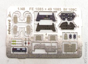1/48 Messerschmitt Bf 109C-3 - Dodatki - Eduard