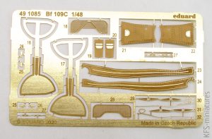 1/48 Messerschmitt Bf 109C-3 - Dodatki - Eduard