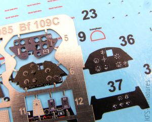 1/48 Messerschmitt Bf 109C-3 - Dodatki - Eduard