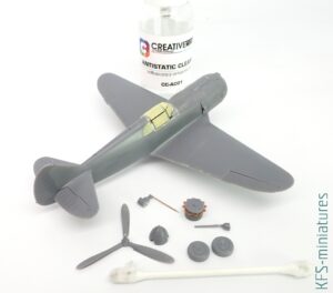 1/72 Lavochkin La-5 Late Version - Budowa cz.2