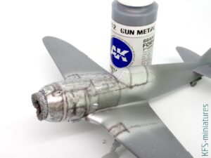 1/72 Lavochkin La-5 Late Version - Budowa cz.2