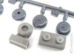 1/72 Mi-24 (Mi-35) wheels set - ResKit