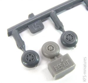 1/72 Mi-24 (Mi-35) wheels set - ResKit