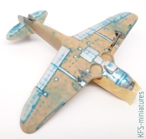 1/72 Lavochkin La-5 Late Version - Budowa cz.2