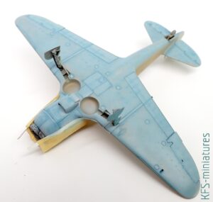 1/72 Lavochkin La-5 Late Version - Budowa cz.2