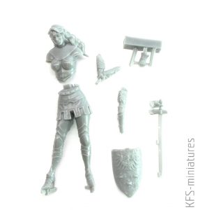 70mm Black Knight - Valkiria Miniatures