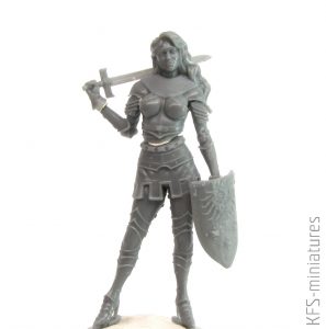 70mm Black Knight - Valkiria Miniatures