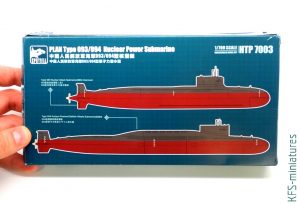 1/700 PLAN Type 093/094 Nuclear Submarine - Sphyrna