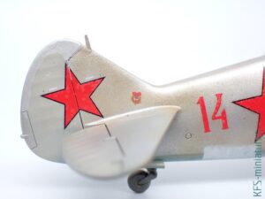 1/72 Lavochkin La-5 Late Version - Budowa cz.2