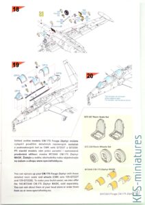 1/72 Fouga CM-175 Zephyr - Special Hobby