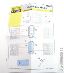 1/72 Hurricane Mk. IIC - Dodatki - Eduard