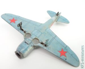 1/72 Lavochkin La-5 Late Version - Budowa cz.2