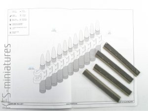 1/48 Ammo belts 12,7 mm - Eduard