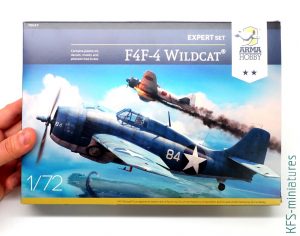 1/72 F4F-4 Wildcat - Expert Set - Arma Hobby