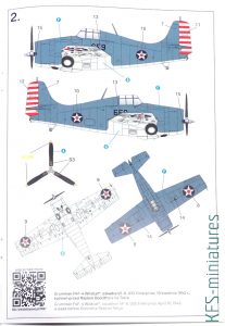 1/72 F4F-4 Wildcat - Expert Set - Arma Hobby