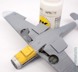 1/72 Bf 109F-4 - Eduard - Budowa cz.2