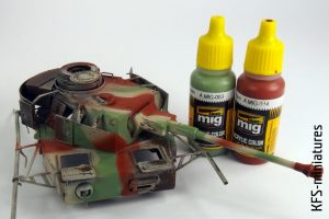 1/35 Pz.Kpfw.IV Ausf.J - malowanie
