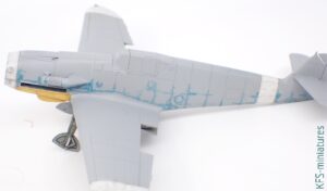 1/72 Bf 109F-4 - Eduard - Budowa cz.2