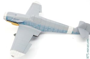 1/72 Bf 109F-4 - Eduard - Budowa cz.2