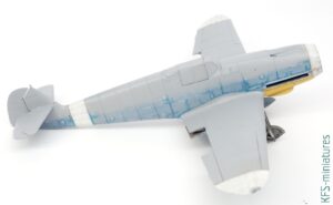 1/72 Bf 109F-4 - Eduard - Budowa cz.2