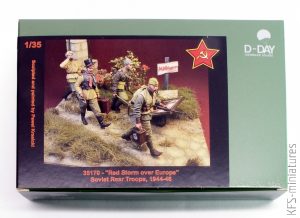 1/35 Red Storm over Europe - D-Day Miniature Studio