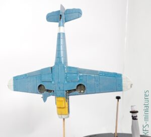 1/72 Bf 109F-4 - Eduard - Budowa cz.2