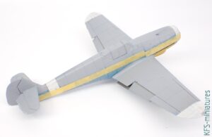 1/72 Bf 109F-4 - Eduard - Budowa cz.2