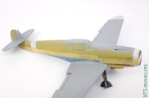 1/72 Bf 109F-4 - Eduard - Budowa cz.2