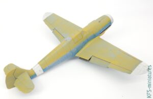 1/72 Bf 109F-4 - Eduard - Budowa cz.2