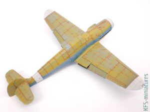 1/72 Bf 109F-4 - Eduard - Budowa cz.2