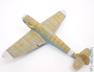 1/72 Bf 109F-4 - Eduard - Budowa cz.2