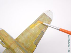 1/72 Bf 109F-4 - Eduard - Budowa cz.2