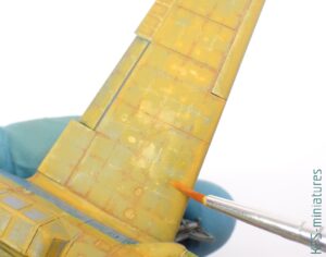 1/72 Bf 109F-4 - Eduard - Budowa cz.2