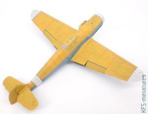 1/72 Bf 109F-4 - Eduard - Budowa cz.2