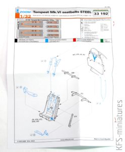 1/32 Tempest Mk.VI - Blachy - Eduard